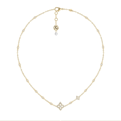 Necklace HYDRANGEA “One flower” silver 925 KOJEWELRY™ 63610Y
