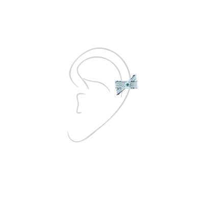 Ear-Cuffs Eternity silver KOJEWELRY™  610319