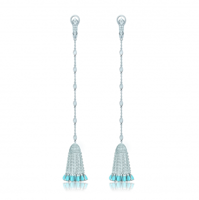 Earrings with tassel OCEAN DREAM silver 925 KOJEWELRY™ 610364225