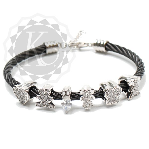 Charm for twisted bracelet KoJewelry 3693